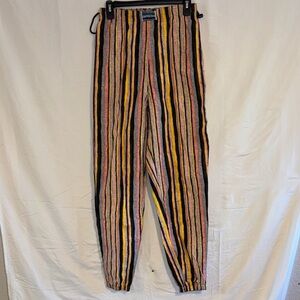 Vintage Gitano Striped Multicolor lounge Men's Pants